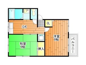 ソファレ錦織　　1号室 物件画像8/25