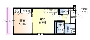 フジパレス法善寺　1・2号室 物件画像21/25