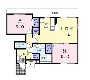 パークハイツ西田Ⅱ　1階 物件画像1/25