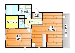 バレンシア　1LDK 物件画像6/25